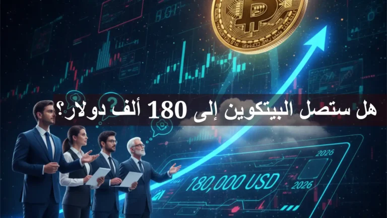 هل ستصل البيتكوين إلى 180 ألف دولار في 2026