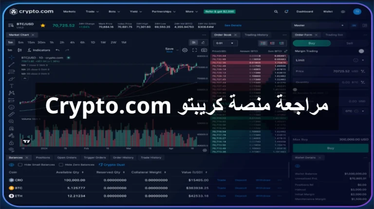 مراجعة منصة كريبتو Crypto.com