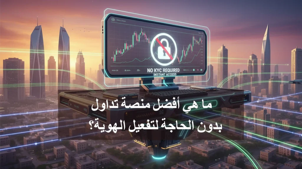 ما هي أفضل منصة تداول بدون الحاجة لتفعيل الهوية (KYC)؟