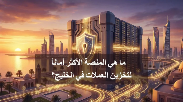 ما هي المنصة الأكثر أماناً لتخزين العملات في الخليج؟