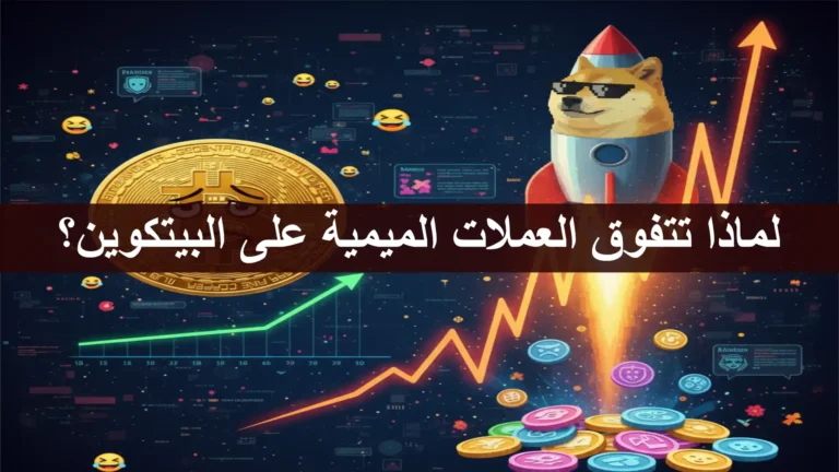 لماذا تتفوق العملات الميمية على البيتكوين